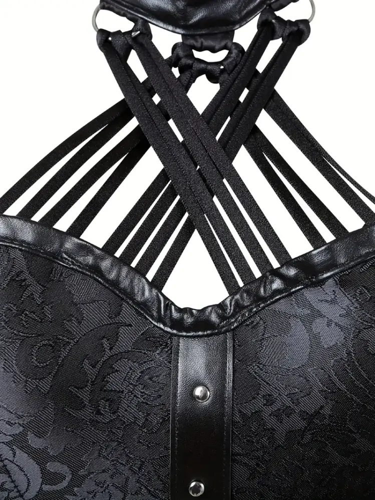 Korzet Gothic Halter Bustier