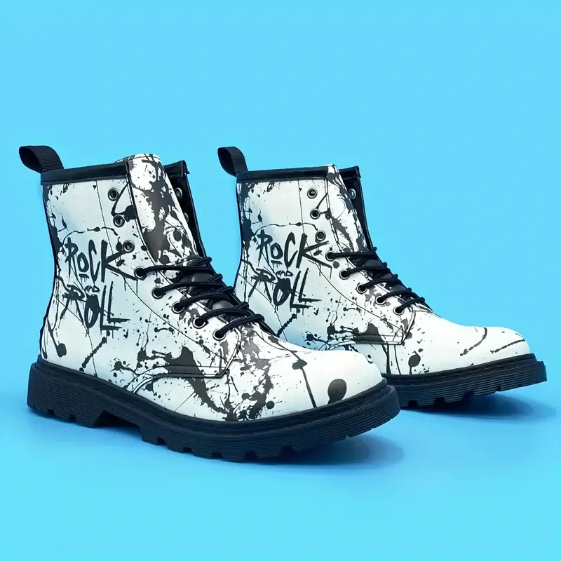 Boty Rock and Roll White