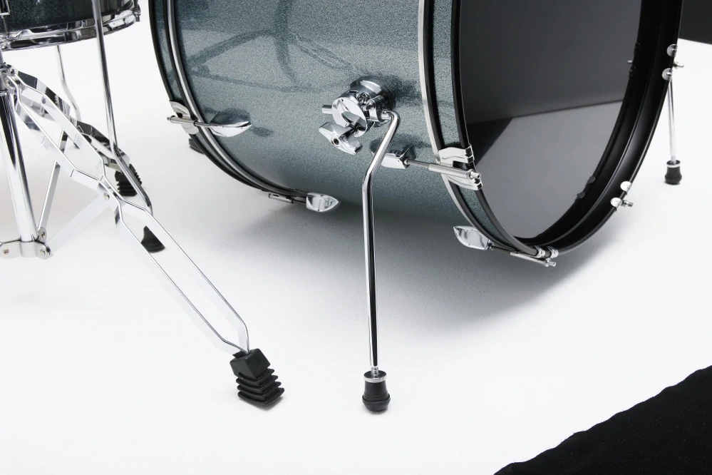 TAMA Stagestar Drum Set 5 pcs (22" BD) - Sea Blue Mist/Chrome HW + MEINL Cymbals BCS Cymbal Set