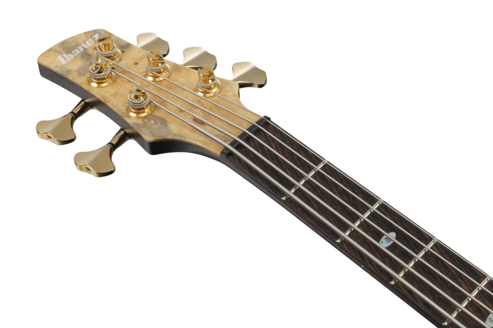 IBANEZ j.custom SR Electric Bass 5-String - Natural Low Gloss + Case