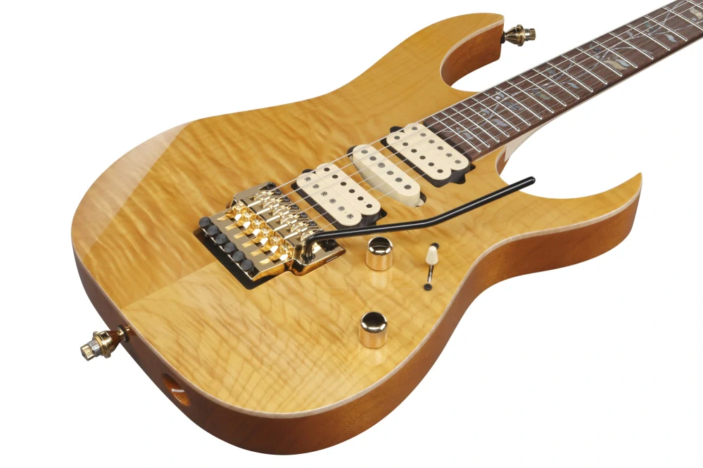 IBANEZ j.custom RG Electric Guitar 6-String - Natural + Case